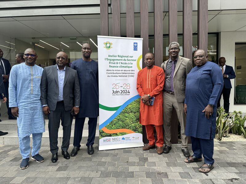 Atelier Régional sur l’Engagement du Secteur Privé dans la mise en œuvre des CDN et l’Accès au Financement Climatique, organisé par le PNUD